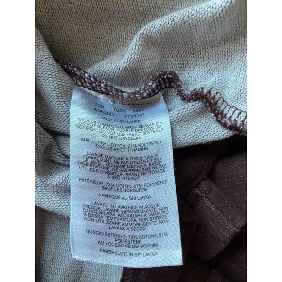 Columbia Mens Sz.XL 1/4 Zip Sweatshirt Dark Red Omni wick Cotton bld - Picture 8 of 9